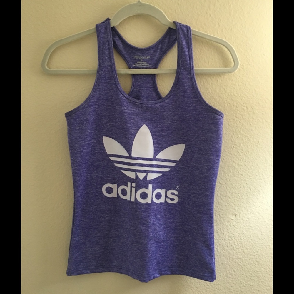 Adidas racerback workout tank 💜